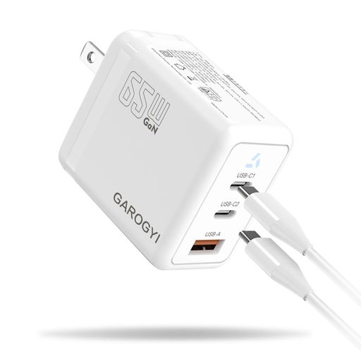 GAROGYI GAN 3-PORT C ®Ŵ 65W USB-C*2USB-A*1 100W USB C ֥դȼ...