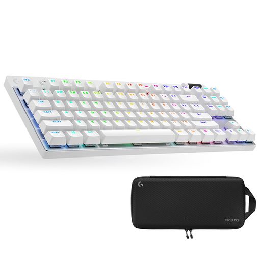 LogicoolG(ロジクールG)PROXTKLLIGHTSPEEDワイヤレスゲーミングキーボードテンキーレスメカニカルタクタイルGXスイッチ専用ケース付きキーボードBluetooth静音日本語配列LIGHTSYNC