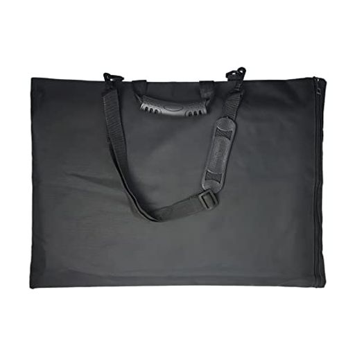 【大容量の絵の具バッグ】サイズ:長さ約53cm、幅約40cm、A3サイズのファイルや図面などの収納にぴったりの美術バッグです。大容量で十分な収納スペースがあり、画板、書類、地図、新聞、雑誌などの収納に適しています。 【高品質な素材】この絵の具バッグの外側には厚みある高密度のキャンバスを採用され、頑丈で耐久性が強い、内側には撥水仕上げをした、汚れても清潔しやすくて、お手入れにもとても簡単です。ソフトの生地で使用しないときにコンパクトに折りたたみ可能。 【ファスナー仕様】金属製ファスナーの留め具でスムーズに開閉可能、開口部は大きくて出し入れが便利です。 【持ち運びに便利】3wayに持ち運びできる画材バッグ。リュック、手提げ、斜め掛け、肩掛けなどお好みによって自由にチェンジできます。 手提げの取っ手と肩掛けのショルダーストライプは圧迫感を緩和するゴムパッドが設計られており、手や肩の負担も軽減しますから、長い時間に掛けても疲れにくくなります。 【いろんな場面に大活躍】無地の色合いとシンプルデザインで美術教室を通うや街スケッチ練習、プレゼンテーション会場など様々な場合が大活躍してくれます。