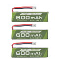 3PCS1S3.8V80C600mAhリチウム電池JST-PH2.0プラグコネクターに適合するCinewhoopTinyhawkマイクロFPVレーシングドローンRC航空機用バッテリー