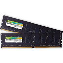 シリコンパワー デスクトップpc用 メモリ ddr4 3200 pc4-25600 8gb x 2枚 (16gb) 288pin 1.2v cl22 sp016gblfu320b22