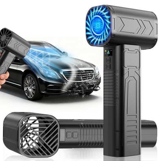 【検証可能な高性能 - 53000回転/分の本格派風力】高出力ブラシレスモーターにより、測定可能な 53000 回転 / 分を実現。その確かな 1200g 推力は、洗車後の車体水滴を素早く除去し、拭き上げ作業を軽減します。工事現場の粉塵除去やアウトドアでの冷却にも、この優れたブロワー 強力な性能が最大限に効果を発揮。 【最大180分の長時間駆動を実現】最強風で約 10 分、最弱風で最大 180 分の連続使用が可能です。PSE 認証済みで、安心してお使いいただける大容量パワーで、洗車 ブロワーの長時間運用に完全対応。 【過酷試験完了の信頼性 - 0.8m落下/耐塩害テストをクリア】業務用としての耐久性を追求。0.8m 落下テスト、48 時間耐塩害テストを含む厳格な信頼性試験を全て完了。過酷な現場環境でも安心してご使用いただける高耐久設計で、ブロワー 洗車の頻繁な使用シーンにも強く対応。 【プロ仕様の智能機能 - 4段調整と電圧表示】4 段階風量調整で、静かな「1 档」から高出力の「S 档」まで、シーンに応じて最適な風力を選択可能。独自のリアルタイム電圧表示機能で、正確な電池残量を常に把握。