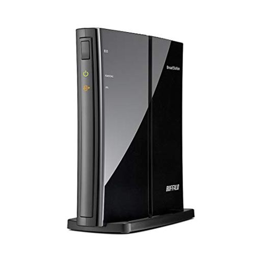 主な付属品 : 縦置き・横置き用スタンド、LANケーブル、ACアダプター、取扱説明書、BHR-4GRV2クイックセットアップガイド※保証書はパッケージ記載 サイズ:幅35x高さ158x奥行165mm※本体のみ(アンテナ、スタンド含まず) 家中の機器とインターネットが高速でつながる 1000M/100M/10MスイッチングHub(4ポート)搭載 離れた場所から自宅・会社のパソコン・NASにアクセス 拠点間のリモート接続にも対応 外から家のパソコンの電源をONできる「Wake On LAN(WOL)対応」 壁掛け・横置きに対応 SPI(ステートフル・パケット・インスペクション)機能 規格:IEEE802.3ab(1000BASE-T) 、IEEE802.3u(100BASE-TX)、IEEE802.3準拠(10BASE-T)、 伝送速度:10M/100M/1000Mbps(オートセンス)