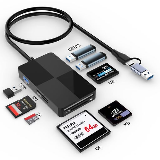 USB C USB 3.0 マルチカードリーダーハ