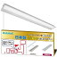 ۥ륯(HOTALUX) LED١饤 40 ξȿͳ޷ 150 뤵3920LM(FLR402) (5000K) RA83  ץ륹å ѺǻӤ䤹֥˥å+ΡƱ