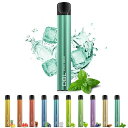 DBL電子タバコ使い捨て持ち運びシーシャベイプ1本入りミントアイス大容量VAPE禁煙パイポ爆煙水蒸気タバコ禁煙サポートニコチンなしタールなしSTICKZEROシリーズ