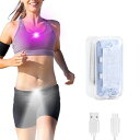 MAZEROウォーキングライト小型7色発光ランニングledライト充電式安全ライト事故防止クリップライト防水ストロボライト散歩ジョギングライト靴ライト犬散歩ライト釣り用ライトネックラ…