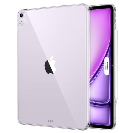 Rakuten - ESRiPadAir13インチケース(M4/M3/M2、2026/2025/2024)専用薄型軽量耐衝撃・耐落下保護・耐黄変ハイブリッドケースハード背面とソフトフレームPencilPro/USB-C対応Classicシリーズクリア