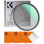 K&F CONCEPT 52MM ブラックミスト1フィルター ソフト効果 コントラスト調整用 ソフト描写用フィルター 多層ナノコーティング 航空アルミ材質 薄枠 3枚クリーニングクロス付き (NANO-K シリーズ)