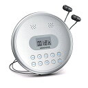 CDプレーヤースピーカー内蔵式ポータブルCDプレーヤーArafuna1400mAh充電式cdプレーヤーポータブル音飛び防止再生スピード調整可ABリピート機能レジューム機能32GBMicroSDカードサポート語学学…(2)
