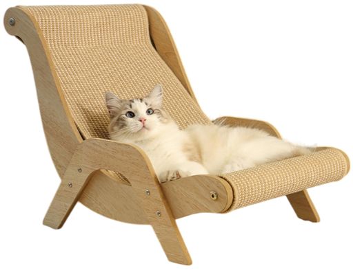 Tzmk猫爪とぎ天然サイザル麻猫ソファーベッド猫の寝床猫用段ボールつめとぎ猫ベッド爪研ぎ高密度段ボー..