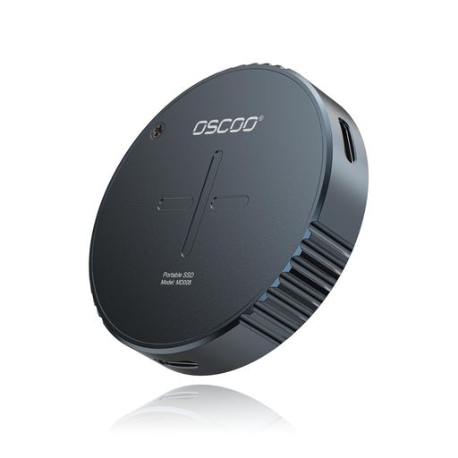OSCOO2TBマグネット式ポータブルSSD–USB3.2Gen2Type-C外付けSSD|最大1000MB/s|iPhone15/16/17シリーズ・Android・タブレット・ノートPC・デスクトップ・ゲーム機対応