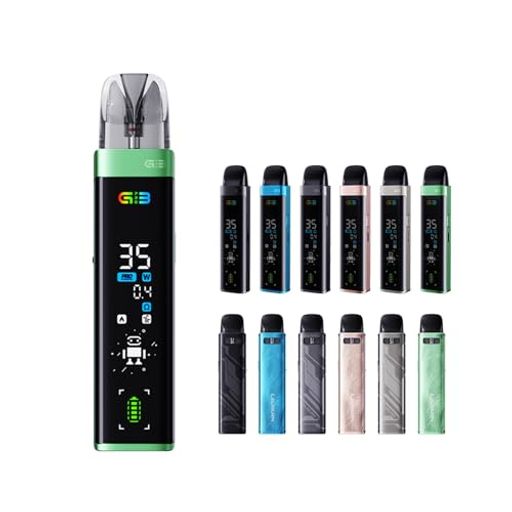 【G3Pro】ユーウェルCaliburnG3Pro電子タバコスターターキットVAPEベイプ1000mAh3mL本体フルスクリーン爆煙ユーウェルカリバーンG3プロリキッドなしニコチンフリー(エメラルド緑)