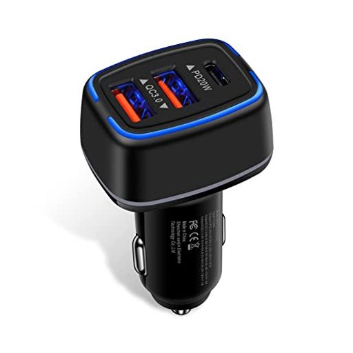 3ポート 56W 同時急速充電 シガーソケット USB カーチャージャー  急速充電 車 充電器 12V 24V USB 車載充電器 IPHONE スマホ 充電 IPOTO 車用充電器 しがーソケット USB