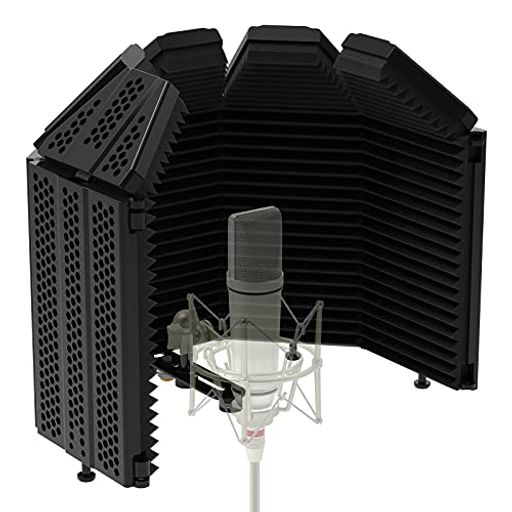 [ノイズの干渉を低減] XTUGAマイク防音エンクロージャーは、録音時の不要音を低減するため、相互に連動する3層構造を備えております。特に3⁄5リフレクターと三角形の高密度厚型スポンジ断熱材により、干渉音波の伝播を抑制いたします。これにより優れた録音結果に必要な最適な収録環境を構築し、クリアな音声品質を実現いたします! [柔軟性と利便性] マイク 防音シールドは2枚折り畳み式エンドパネルの3パネルデザイン、または4枚折り畳み式の5パネルデザインからお選びいただけます。アーチ型デザインは角度調節が容易で、遮音効果とマイクポジションの最適化を両立。スタジオ環境に応じた柔軟な設定により、常に最高品質の録音を維持することが可能でございます! [優れたノイズリダクション設計] このマイク 防音シールドは、あらゆる音を最大限に遮断するコンパクトな設計が特徴です。折り畳み式天板が周囲ノイズを排除し、背面・側面からの干渉音を低減いたします。