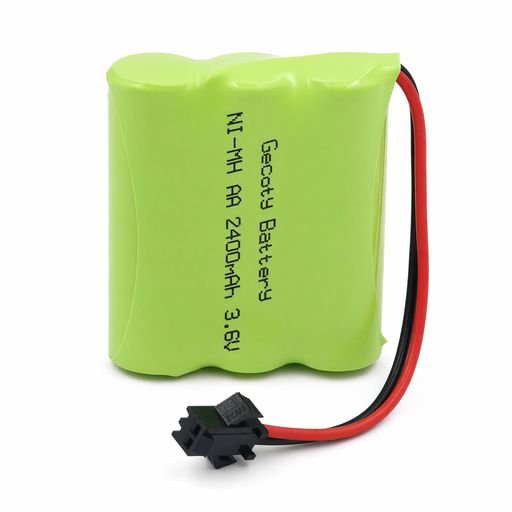 【高スペック】3.6V 2400mAh 大容量で長時間使用可能: 単 3 形 AA セル 3 本直列接続による定格 3.6V、公称容量 2400mAh を実現。一般的な低容量バッテリーと比べ、RC おもちゃ・ロボット掃除機・センサー機器などの稼働時間を大幅に延長可能。ニッケル水素電池特有のメモリー効果が少なく、充電を繰り返しても性能が安定します。 【コネクタ付き】SM プラグで簡単接続 交換作業がラク: 機器側のコネクタに直接差し込むだけで使用可能な SM プラグを標準搭載。はんだ付けや加工の必要がなく、初心者でも安全かつスムーズに交換作業が行えます。赤 / 黒の極性表示付きで、誤接続による機器故障を防ぎます。 【PSE 認証済】安全設計で長期安心使用: 日本国内の電気用品安全法(PSE)基準に適合し、過充電・過放電・ショート防止機能を内蔵。自然放電率が低く、長期保管後も安定した電圧を維持。環境に優しい 適合素材を使用し、有害物質を含まないため安心してご使用いただけます。 【PSE 認証済】安全設計で長期安心使用: 日本国内の電気用品安全法(PSE)基準に適合し、過充電・過放電・ショート防止機能を内蔵。