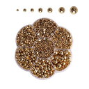 LOYELEY 半円パール 約5600粒セット パールビーズ ABS パールストーン 2/3/4/5/6/8/10MM 光沢 半球型 ネイルアート DIY ハン...