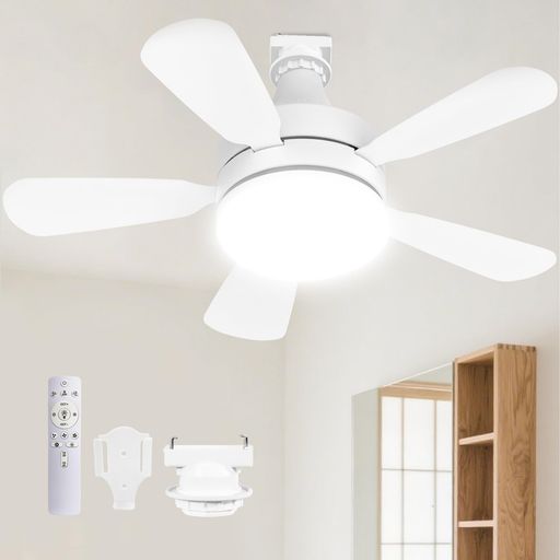 SUKITENシーリングファンライト28Wシーリングライト扇風機120W相当3000lmDCモーターE26口金強化タイマー機能リモコン付き6-8畳…