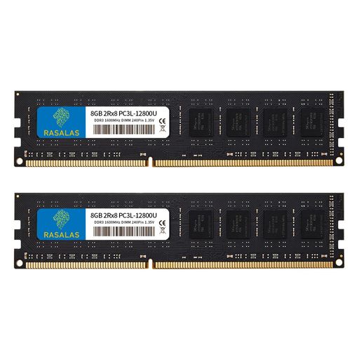 16GBDDR3-1600PC3-12800U8GBx2枚PC3L-12800UDIMMデスクトップPC用メモリ240Pin電圧1.5V&1.5V両対応RAM 16GBDDR3-1600PC3-12800U8GBx2枚PC3L-12800UDIMMデスクトップPC用メモリ240Pin電圧1.5V&1.5V両対応RAM