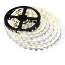 iNextStationledテープライト昼光色SMD5050高輝度60LEDs/m入電電圧12v5mカット可能車用LEDテープ取付簡単間接照明飾りテープledホワイト