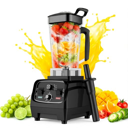 ミキサー業務用ミキサー食器洗い機可ブレンダー2L氷も砕けるジュースタイマー付ブレンダースピード調整..