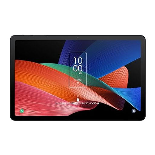 TCLタブレットTAB10Gen2/10インチ/6000mAhバッテリー/重量425g/最大9時間ストリーミング/スペースグレー