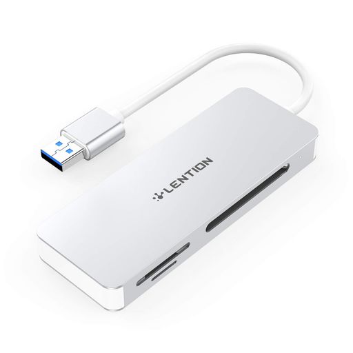 LENTION USB 3.0 カードリーダー CB-H12 MIC