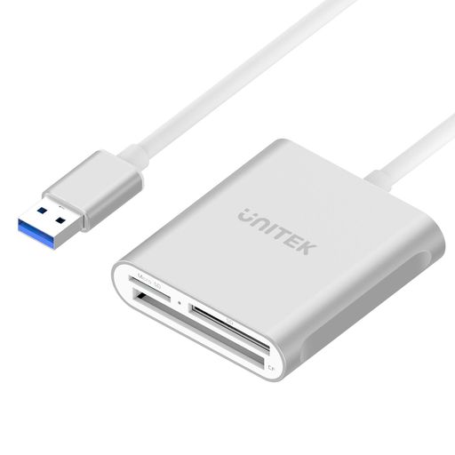 UNITEK USB3.1 GEN1 }`J[h[_[ 3Xbg SD/TF/}CNSD/RpNgtbV/CFJ[h/}CN SDHC/MD/MMC/SDHC/SDXC UHS-I J[h 3 ̃J[h𓯎ɓǂݎ