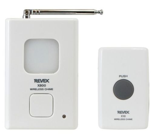リーベックス(Revex) ワイヤレス チャイム Xシリーズ 送受信機セット インターホン 呼び出しチャイムセット X810