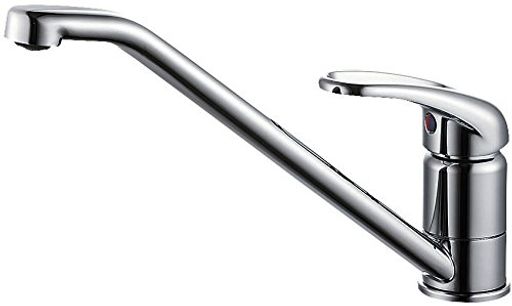 SANEI(サンエイ)シングルワンホール混合栓キッチン用泡沫吐水取付けはボルト式寒冷地用K87110JK-13