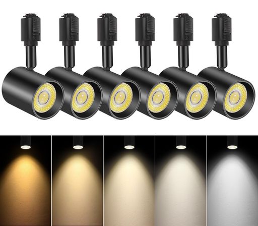 TuyuBEE5色調節ダクトレールスポットライトLED一体型照明10W(85W形相当)明るいレールライト高演色CRI90..