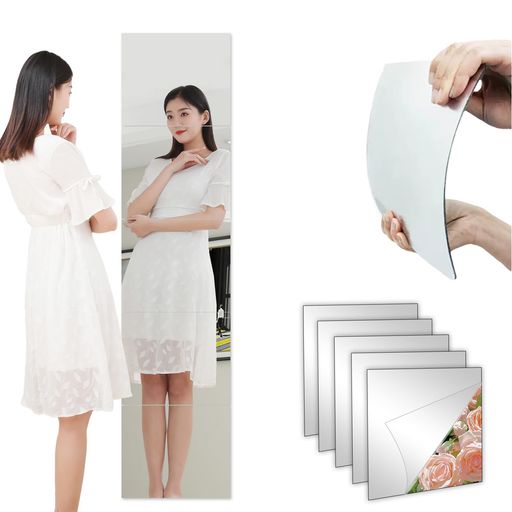 【諦めてませんか?】部屋が狭く、全身鏡を置くスペースが無いそんな悩みを解決したい一心でPOZEAL「どこでも貼れる割れない鏡」は誕生しました壁さえあればどこでも設置可能出かける前に全身をサッとチェックできます 【多機能性】日常の儀容検査の好...