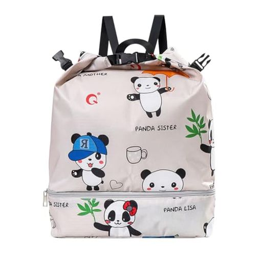 [Karsaer]プールバッグリュックスポーツバッグ水泳ユニセックス撥水スイミングバッグ乾湿分離シューズ収納可能部活用子供向けかわいい男女兼用G0120