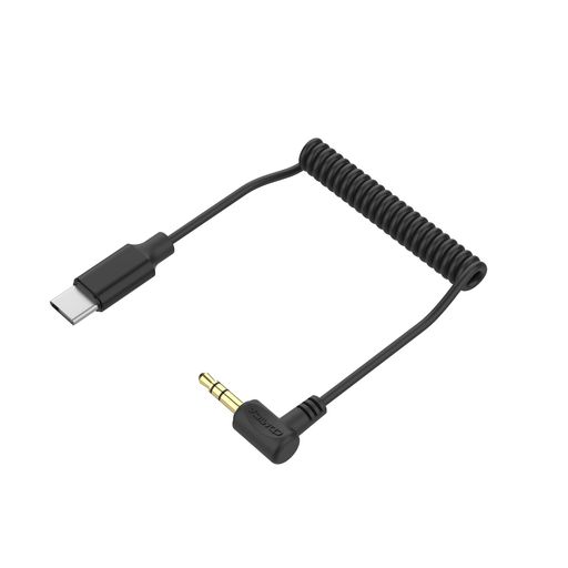 【USB-C&IPHONE 15シリーズ対応】COMICA 3.5MM TRS 3極(オス)TO USB TYPE-C(オス)オーディオケーブル 【OTGケーブル コンデンサーマイク使用可能】タイプC 変換アダプタ(CVM-D-UC II)