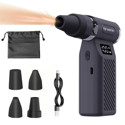 エアダスター充電式電動エアダスターエアダスター強力ダストブロワーブロワー洗車100段階風量調整超強..