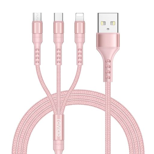 RAVIAD3in1ť֥USB֥3A®ŽťUSBTypeC֥MicroUSB֥Phoneť֥3...
