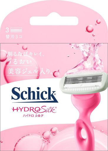 Schick(シック)ハイドロシルク替刃(3コ入)女性用カミソリ
