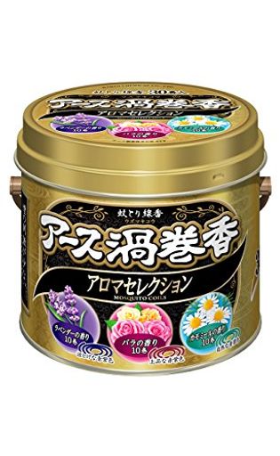 アース渦巻香 蚊取り線香 アロマセレクション [30巻缶入]