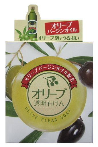 ユゼオリーブ透明せっけんEX90g