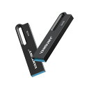 VANSUNY USBメモリ 64GB 2個セット USB3.2 GEN1 最大読出速度120MB/S 高温耐性 耐衝撃 USBフラッシュメモリ 金属ボディ デ...