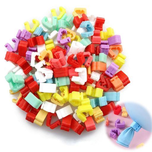 LYHMHAMYバルーンクリップ風船コネクター風船止め風船結び道具結婚式、クリスマス、パーティー、お祭り..