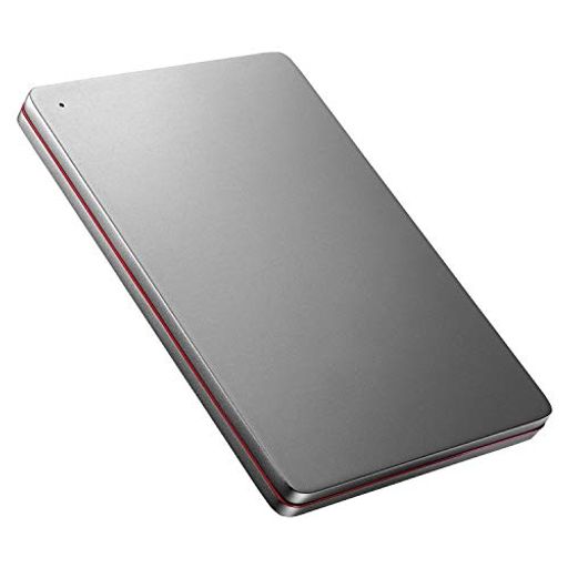 アイ・オー・データ 外付けHDD ハードディスク 2TB ポータブル カクうす アルミボディ 超薄型 mac Time Machine対応 日本製 HDPX-UTS2K