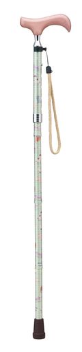 サイズ/長さ75~85cm、グリップ長さ:12cm、ゴムチップ底径:3.0cm パイプ径/上部:1.9cm、下部:1.6cm 重さ/280g 適応ゴムチップ内径/16mm