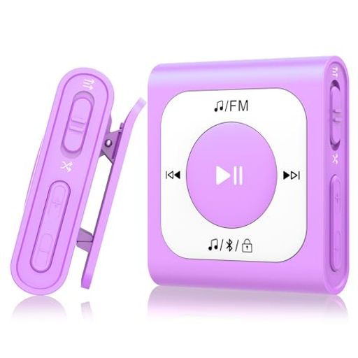 AGPTEK MP3プレーヤー クリップ式 64GB BLUETOOTH5.1対応 大容量 音楽プレーヤー ロスレスサウンド FMラジオ TYPE-C急速充電 ブルートゥースプレーヤー 小型 超軽量 30G