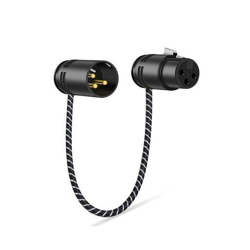 【調整可能な直角 XLR ケーブル】 -プロの音響機器の録音、ミキシング、舞台照明機器用に設計されたこのマイク ケーブルは、調整可能な直角 XLR メス コネクタを備えており、狭いスペースでの使用に便利で、ケーブルの負担を軽減します。壁と機器の間の狭いスペースの問題に最適なソリューションです。 【幅広い互換性】 この直角オス XLR - 直角メス ケーブルは、マイク、エフェクト、ミキサー、イコライザー、DMX LED、電子キーボード、アンプ、エレキギターなど、3 ピン XLR コネクタを備えたさまざまなデバイスと互換性があります。コンサートホール、学校、教会、スタジオ照明および録音、その他多くのプロフェッショナルオーディオセットアップでの使用に適しています 【完璧なデザイン】この短い直角 XLR コネクタはスペースを節約し、掃除も簡単です。 XLR マイク ケーブルの各セットには、ケーブルの位置を調整してさまざまな角度で XLR ポートに簡単に差し込めるようにする小さな六角レンチが付属しています。 【頑丈で耐久性があります】 - クラシックなナイロン編みの外装がワイヤーの破損を防止します。