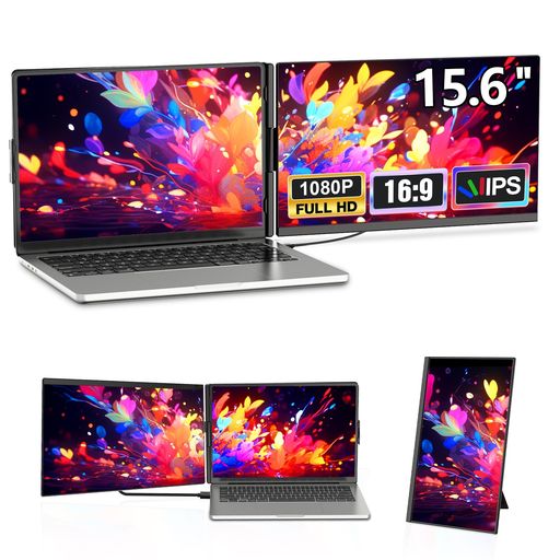 デュアルディスプレイダブルモニタートリプルモニター15.6インチFHD1080 デュアルディスプレイダブルモニタートリプルモニター15.6インチFHD1080