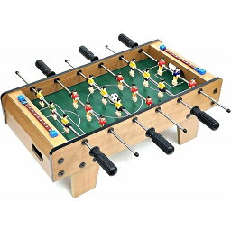 【ご家庭で本格サッカーゲーム】卓上サッカーゲーム 6軸 短足テーブル ※テーブルサッカーゲーム