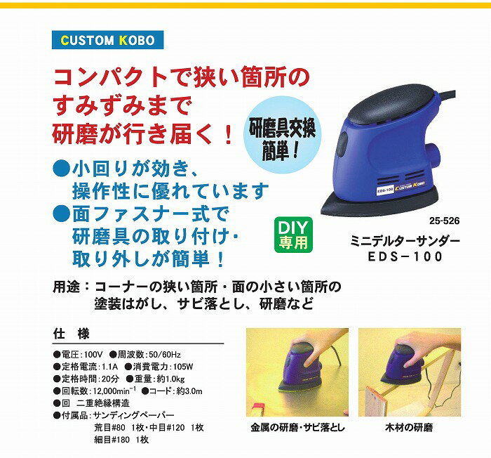 CUSTOM KOBO���ߥ� �ǥ륿������� EDS-100