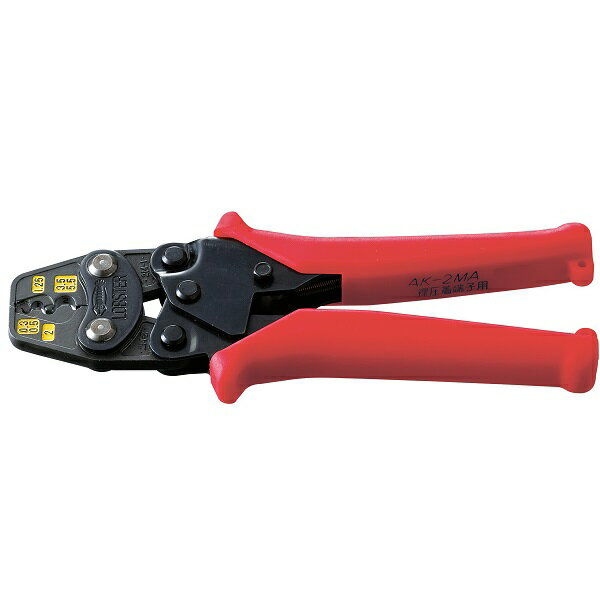 Rakuten - エビ(ロブテックス) ミニ 圧着工具 裸圧着端子・裸圧着スリーブ(P・B)用 AK2MA