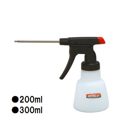 フルプラ　ジェットオイラー No.3020 No.3030 レッド 高性能ピストルオイラー 油さし トリガー式注油ボトル